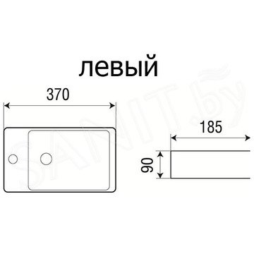 Умывальник WeltWasser WW Aisbach 5092 L