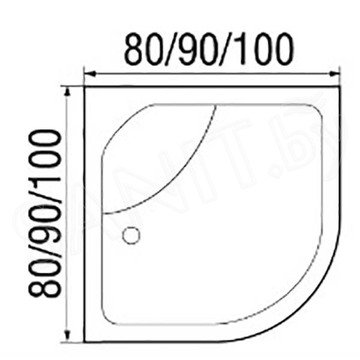 Душевая кабина River Nara Light XL 24 МТ