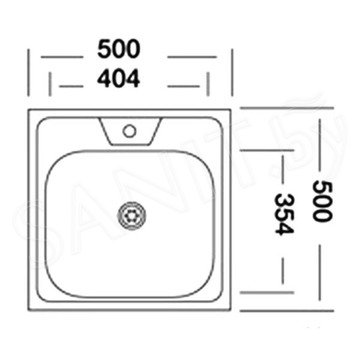 Кухонная мойка Kromevye N 207 / N 208