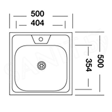 Кухонная мойка Kromevye ЕС 207 D / ЕС 208 D