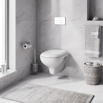Комплект инсталляции AM.PM Like с кнопкой Pro M и подвесным унитазом FlashClean