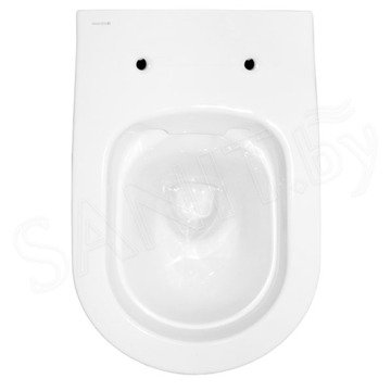 Комплект инсталляции Cersanit Aqua Prime P 50Z с системой Fresh с пневматической кнопкой Square 63531 и унитазом Керамин Бари R Нова
