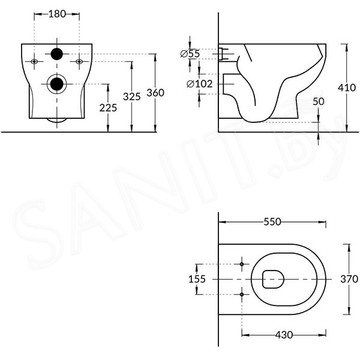 Подвесной унитаз Kerama Marazzi Buongiorno