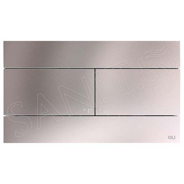Комплект инсталляции Oli120 с кнопкой Slim хром матовый и унитазом Creavit Free