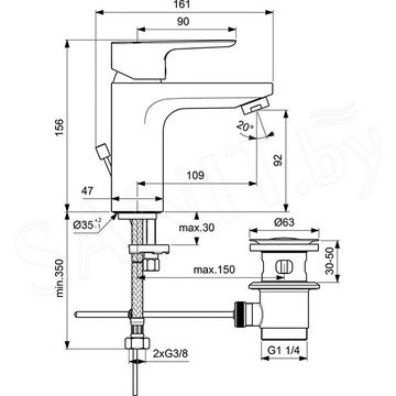 Набор смесителей Ideal Standard Ceraplan III BD005AA