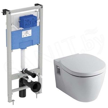 Комплект инсталляции Ideal Standard Prosys Frame 120 M с подвесным унитазом Connect и крышкой SoftClose