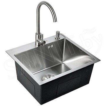 Кухонная мойка Avina HM4848 с коландером и дозатором