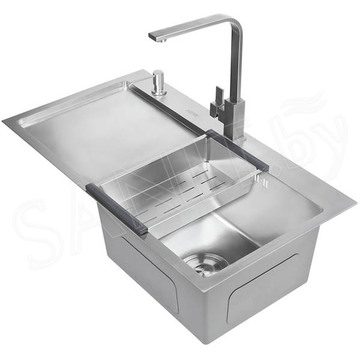 Кухонная мойка Avina HM7843 с коландером и дозатором