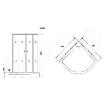Душевая кабина Grossman GR170 / GR171
