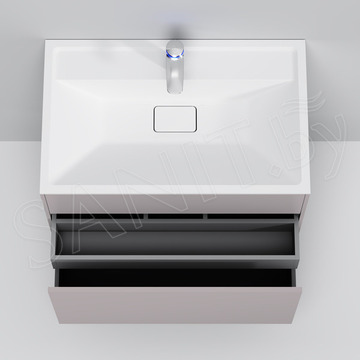 Тумба под умывальник AM.PM Inspire V2.0 80 / 100 подвесная серый матовый