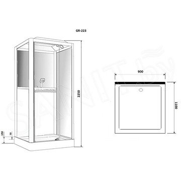 Душевая кабина Grossman GR223