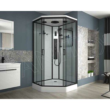 Душевая кабина Niagara NG-6901-01GD / NG-6902-01GD Black