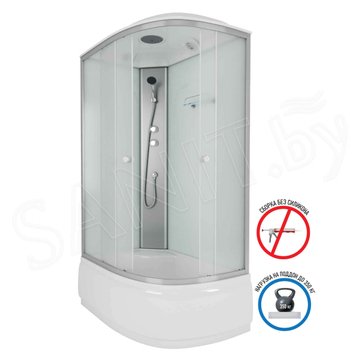 Душевая кабина Niagara Eco E120/80/40L/MT / E120/80/40R/MT