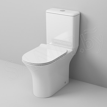 Напольный унитаз Grossman GR-4443S с крышкой Slim