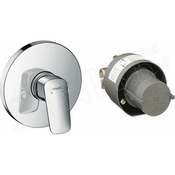 Смеситель встраиваемый Hansgrohe Logis 71666000 (1 функция)