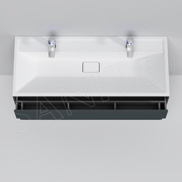 Тумба под умывальник AM.PM Inspire V2.0 M50AFHX1203GM подвесная графит матовый