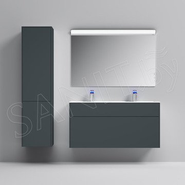 Тумба под умывальник AM.PM Inspire V2.0 M50AFHX1203GM подвесная графит матовый