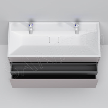 Тумба под умывальник AM.PM Inspire V2.0 M50AFHX1203EGM подвесная серый матовый