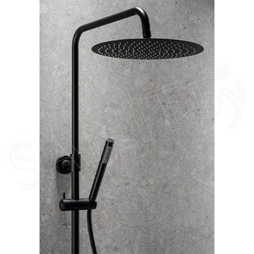 Душевая стойка Armatura Moza Black Premium 5736-920-81 с термостатом