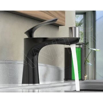 Смеситель для умывальника Vivi Felice 9030 nero lucido