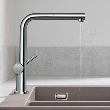 Смеситель для кухонной мойки Hansgrohe Talis M54 72809000 с выдвижным изливом