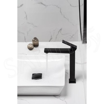 Смеситель для умывальника Armatura Logon Black 5132-612-81