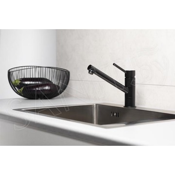 Смеситель для кухонной мойки Armatura Andra Black 6533-915-81