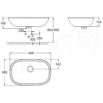 Умывальник Grohe Eurostyle 39216000