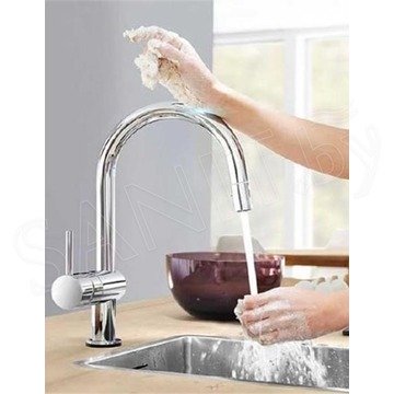 Смеситель для кухонной мойки Grohe Minta Touch 31358002 / 31358DC2 сенсорный
