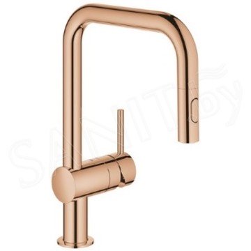 Смеситель для кухонной мойки Grohe Minta 32322DA2 / 32322DL2 с выдвижным изливом