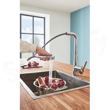 Смеситель для кухонной мойки Grohe Zedra 32553002 / 32553DC2 с выдвижным изливом