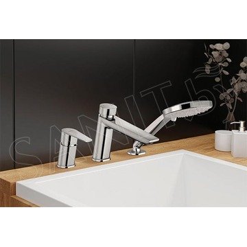 Смеситель на борт ванны Deante Agava BQG 013M на 3 отверстия