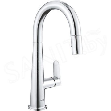 Смеситель для кухонной мойки Grohe Veletto 30419000 / 30419DC0 с выдвижным изливом