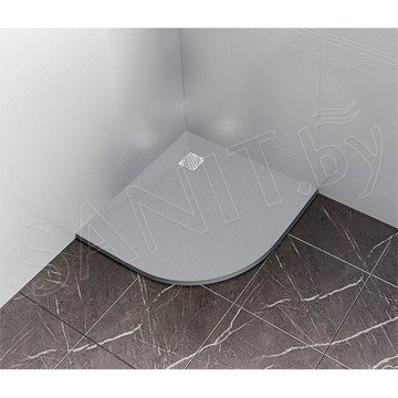 Душевой поддон Good Door Essentia R черный