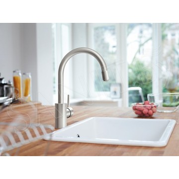 Смеситель для кухонной мойки Grohe Concetto 32663DC3 с выдвижным изливом