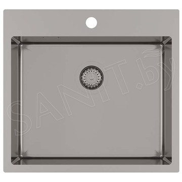 Кухонная мойка AquaSanita Steel Air 100 N-T graphite