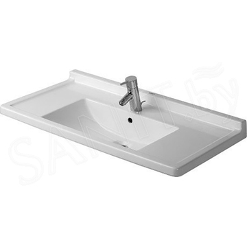 Тумба под умывальник Duravit XBase XB618605252 в комплекте с умывальником Duravit Starck 3