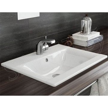 Смеситель для умывальника Cersanit Luvio S951-051 с клапаном-автоматом