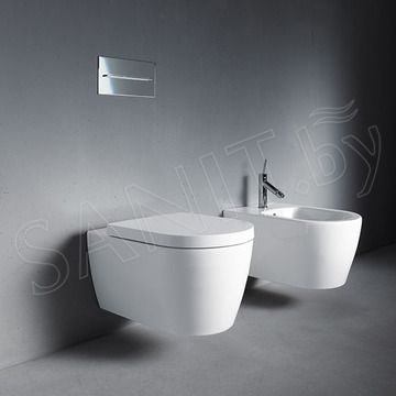 Подвесной унитаз Duravit Rimless ME by Starck 45290900A11 WonderGliss