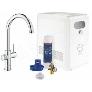 Смеситель для кухонной мойки Grohe Blue Professional 31607002 с системой очистки воды