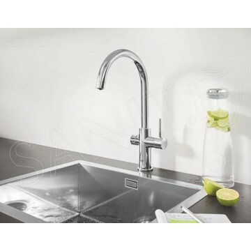 Смеситель для кухонной мойки Grohe Blue Professional 31607002 с системой очистки воды