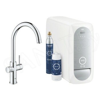 Смеситель для кухонной мойки Grohe Blue Home 31455000 / 31455DC0 с системой очистки воды