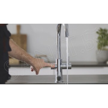 Смеситель для кухонной мойки Grohe Red Duo 30079001 / 30079DC1 в комплекте с бойлером
