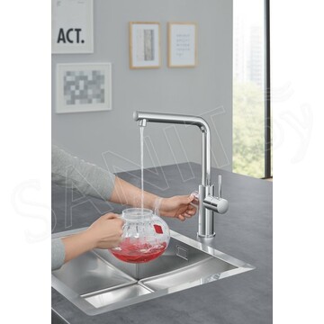 Смеситель для кухонной мойки Grohe Red Duo 30325001 / 30325DC1 в комплекте с бойлером