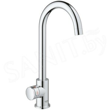 Смеситель для кухонной мойки Grohe Red Mono 30085001 / 30085DC1 в комплекте с бойлером