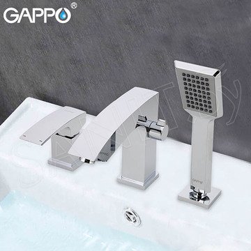 Смеситель на борт ванны Gappo Jacob G1107 люкс