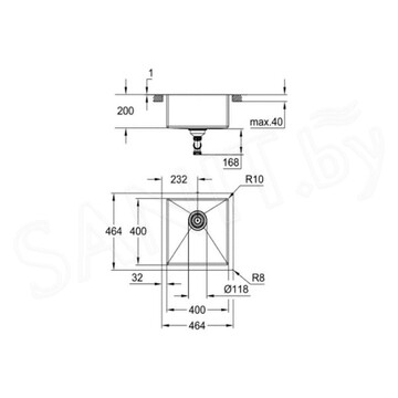 Кухонная мойка Grohe K700 31578SD1