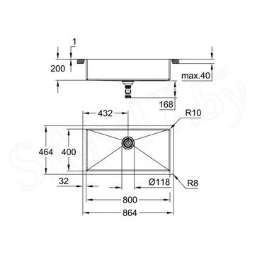 Кухонная мойка Grohe K700 31580SD1