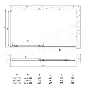 Душевой уголок Veconi Rovigo RV-072B 100