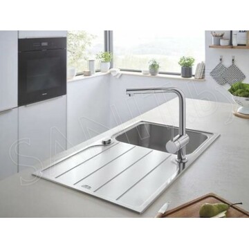 Кухонная мойка Grohe K500 31571SD1 + смеситель Grohe Minta 32168000